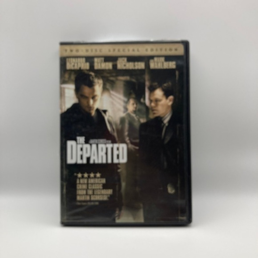 The Departed DVD Two-Disc Special Edition Martin Scorsese Leonardo DiCaprio 2007